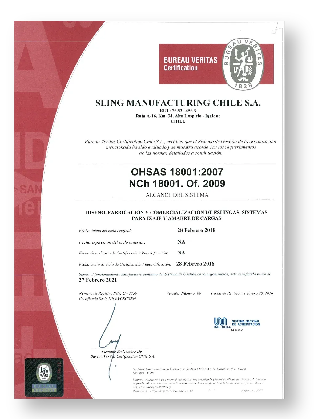 ISO 18001